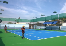 xây dựng mới sân tennis Đồng nai